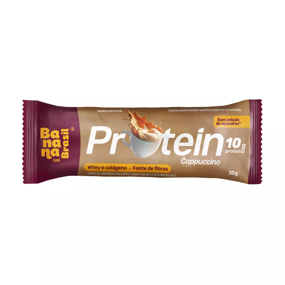 Protein - Barra de proteína -  Café  - Caixa com 12 un. de 30g