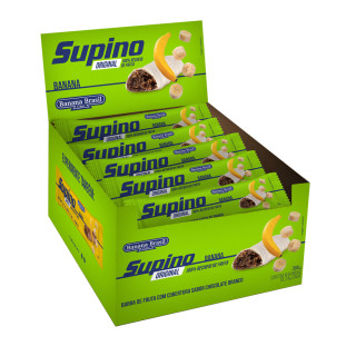 Supino Original Banana Branco caixa com 16un de 24g