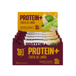 Protein + Barra de Proteína Torta de Limão - Caixa com 9un de 50g