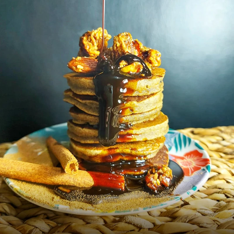 Panqueca de banana zero açúcar