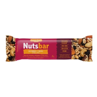 Nutsbar - Castanhas e Frutas - Caixa com 2un de 25g