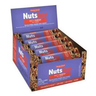 Nutsbar Castanhas, Goji e Cranberry caixa com 12un de 25g