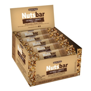 Nutsbar - Castanhas e Sementes - Caixa com 12un de 25g