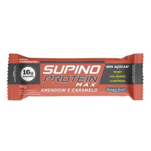 Supino Protein Amendoim com Caramelo Max caixa com 2un de 46g