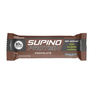 Supino Protein - Chocolate - Caixa com 12un de 30g 