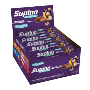 Supino Zero Banana e Açaí caixa com 16un de 24g