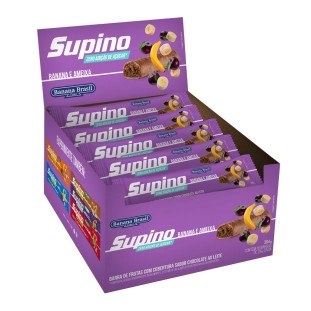 Supino Zero Banana e Ameixa caixa com 16un de 24g