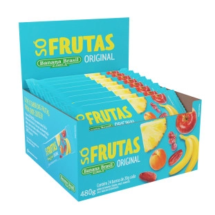 Só Frutas - Original - Caixa com 24un de 20g