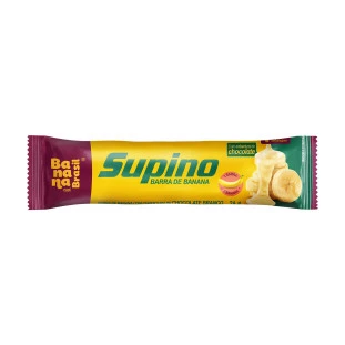 Supino - Banana e Chocolate Branco - Caixa com 20un de 24g
