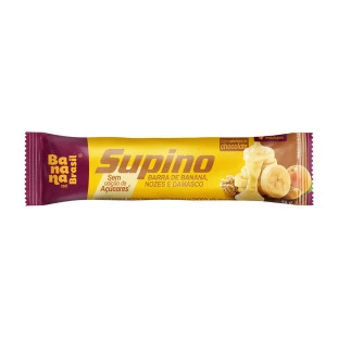 Supino Zero - Banana, Nozes e Damasco - Caixa com 3un de 24g