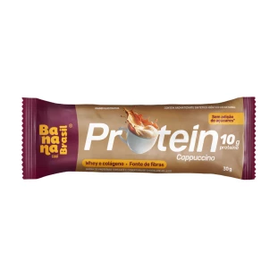 Protein Cappuccino - Proteína com Café e Cobertura de Chocolate ao Leite - Caixa com 12 un de 30g