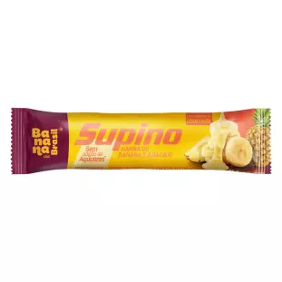 Supino Zero - Banana e Abacaxi - Caixa com 20un de 24g