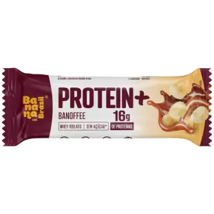 Protein + Barra de Proteína  Banoffee  - Caixa com 9un de 50g