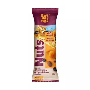 Nuts - Castanhas, Amendoin e Frutas - Caixa com 12un de 25g