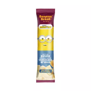 Banana Brasil Kids - Banana e Chocolate Branco - Caixa com 20un de 22g