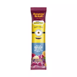Banana Brasil Kids - Banana e Uva - Caixa com 20un de 22g
