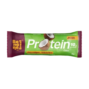 Protein Coco - Proteína com Coco e Cobertura de Chocolate Branco - Caixa com 12 un. de 30g 