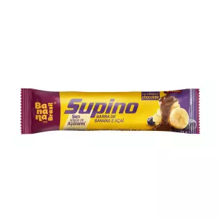 Supino Zero - Banana e Açaí - Caixa com 20un de 24g