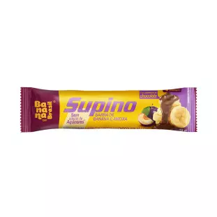 Supino Zero - Banana e Ameixa - Caixa com 20un de 24g