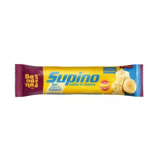 Supino Zero - Banana e Chocolate Branco - Caixa com 20un de 24g