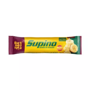 Supino - Banana e Chocolate Branco - Caixa com 20un de 24g
