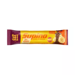 Supino Zero - Banana e Chocolate ao Leite - Caixa com 20un de 24g