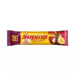 Supino Zero - Banana Maça e Canela - Caixa com 20un de 24g