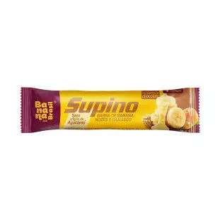 Supino Zero - Banana, Nozes e Damasco - Caixa com 20un de 24g