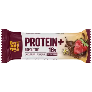 Protein + Barra de Proteína Napolitano - Caixa com 9un de 50g