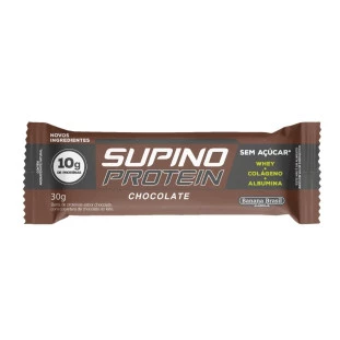 Supino Protein - Chocolate - Caixa com 12un de 30g 