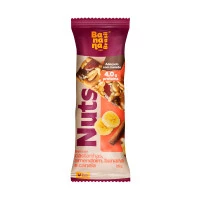 Nuts - Castanhas, Amendoim, Banana e Canela - Barra de 25g