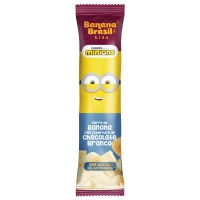 Banana Brasil Kids - Banana e Chocolate Branco - Barra de 22g