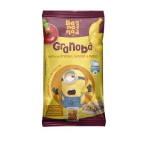 Granobá - Granola Banana e Maçã - Barra de 20g