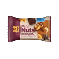 Mini Nuts - Chocolate ao Leite  -  Barra de 15g