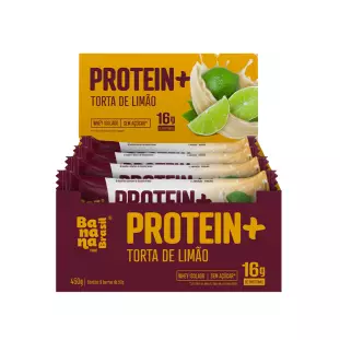 Protein + Barra de Proteína Torta de Limão - Caixa com 9un de 50g