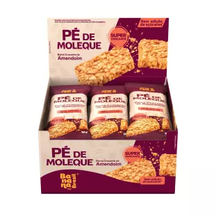 Pé de Moleque - Amendoim - Caixa com 16un de 20g