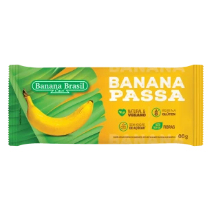 Banana Passa - Bandeja de 86g
