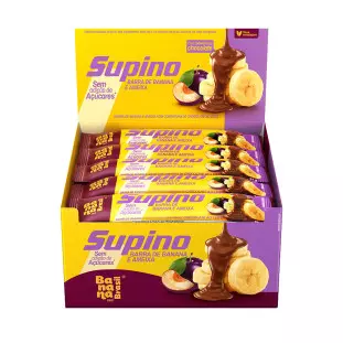 Supino Zero - Banana e Ameixa - Caixa com 20un de 24g