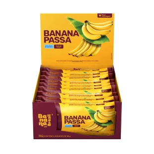 Banana Passa - Caixa com 9un de 86g