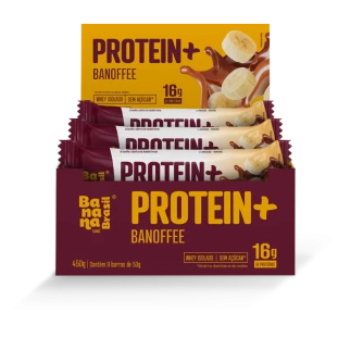Protein + Banoffee  - Caixa com 9un de 50g