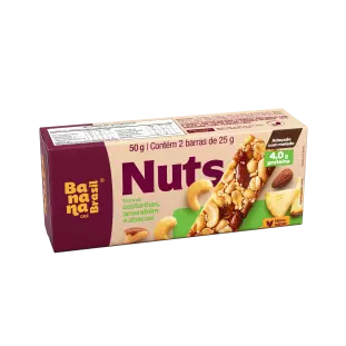 Nuts - Castanhas e Abacaxi - Caixa com 2un 25g
