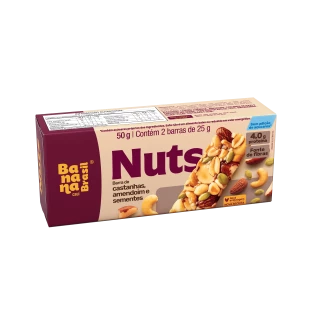 Nuts - Castanhas e Sementes - Caixa com 2un 25g
