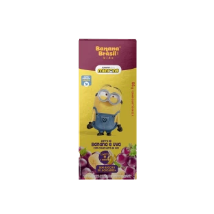 Banana Brasil Kids - Banana e Uva - Caixa com 3un de 22g