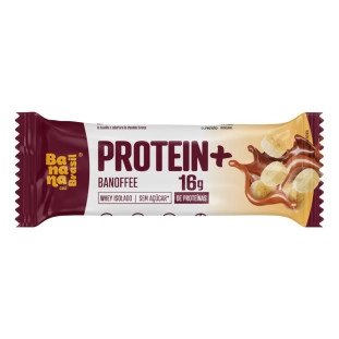 Protein+ Banoffee caixa com 9un de 50g